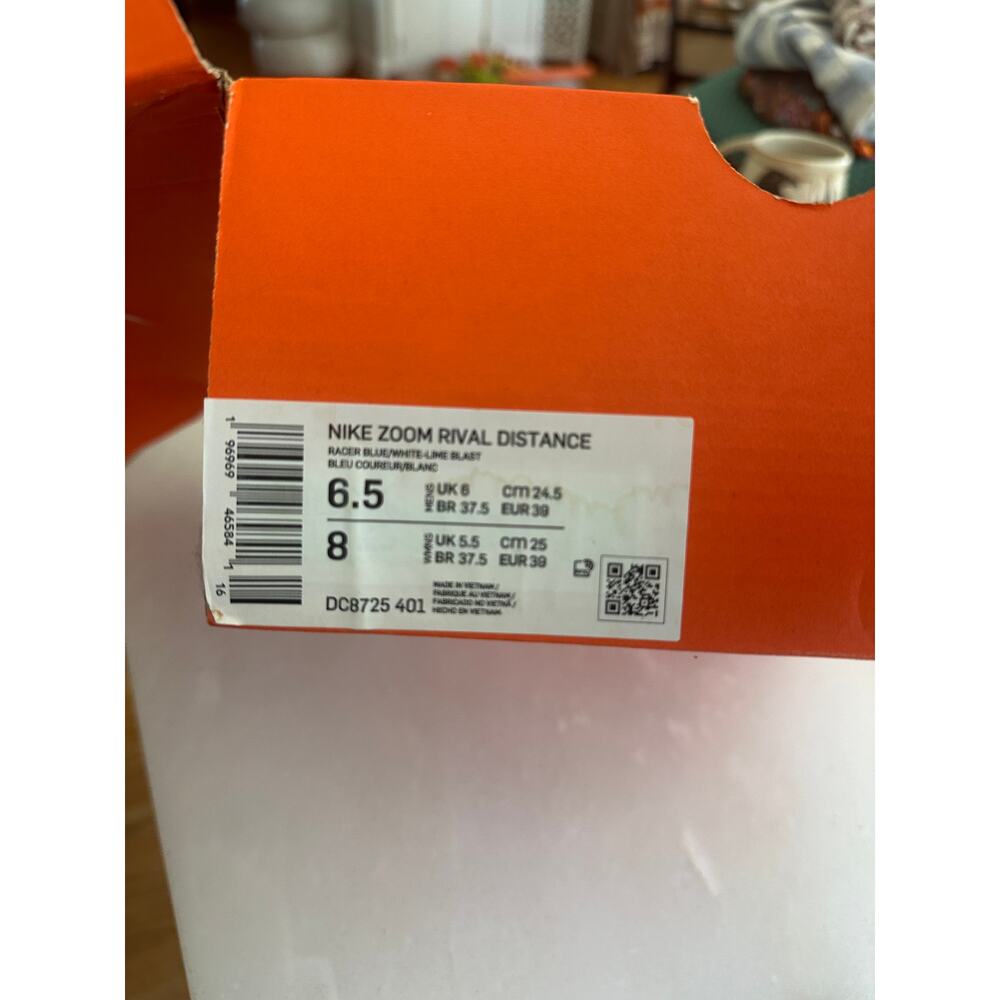 Nike Zoom Rival Distance Track shoes -worn once - Picture 2 of 5